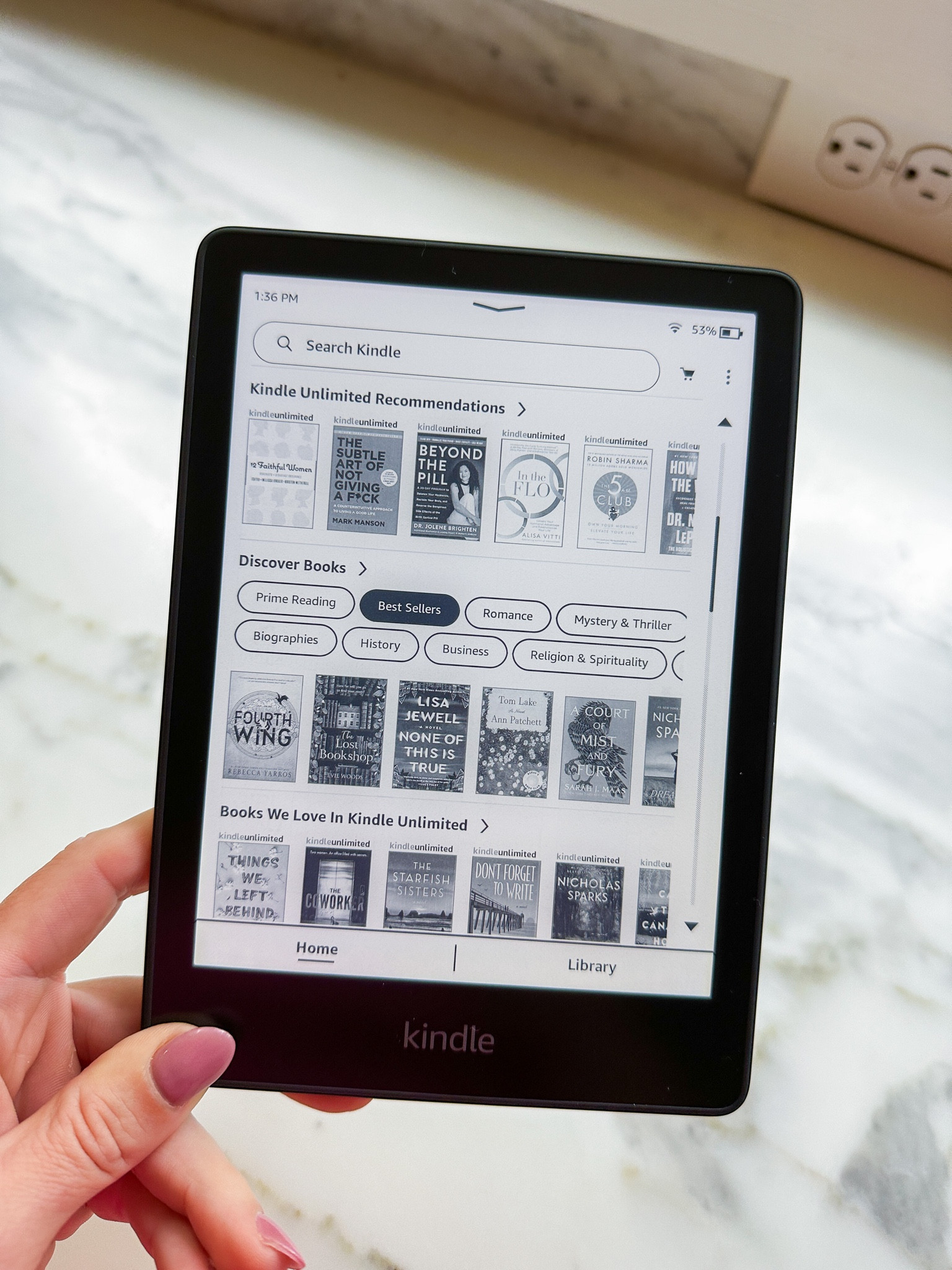 I prefer physical books but since I’m traveling for 10 days, I finally bought a kindle to take on my trip so my bag would be a little lighter! 

#LTKtravel #LTKGiftGuide