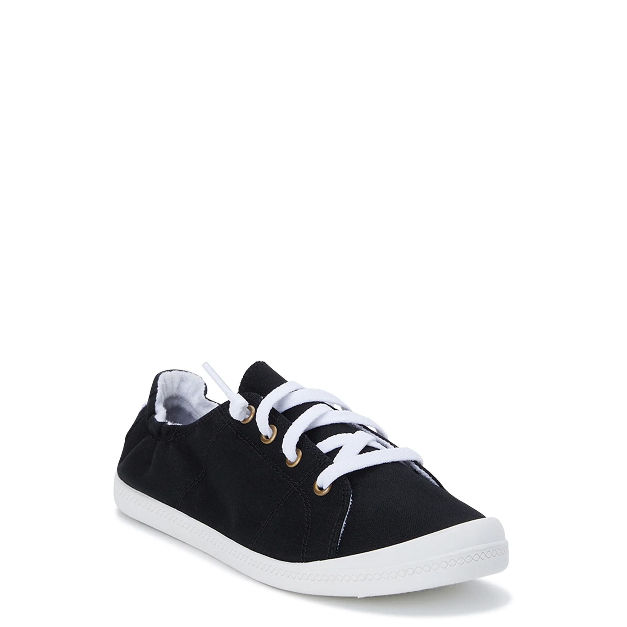 Time and Tru Women's Scrunch Back Slip-On Sneaker - Wide Width Available | Walmart (US)