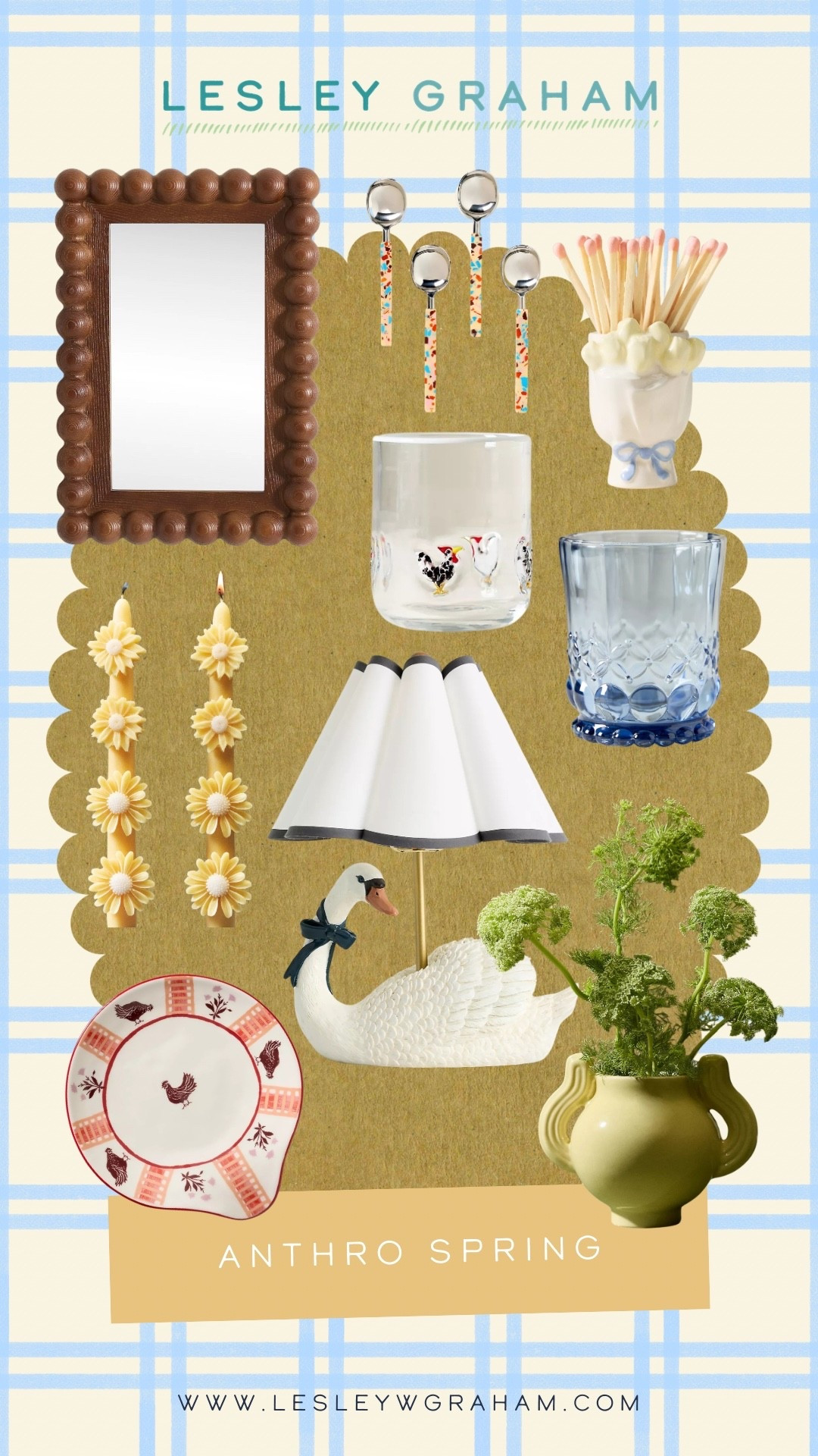 Spring home items at anthro are so adorable! Obsessed! I took home the candlesticks, match holder, and adorable rooster spoon plate. 

#LTKSeasonal #LTKHome #LTKfoodie