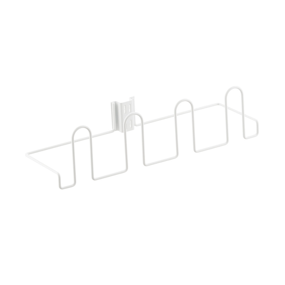 Elfa Utility White Shoe Rack | The Container Store