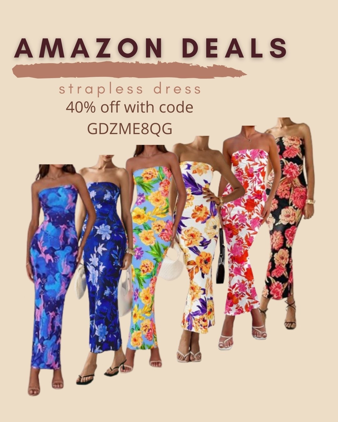 $14-$18 ends 5/26

Amazon fashion
Amazon deals
Strapless dress
Wedding guest dress
Resort wear
Vacation outfit

#LTKSaleAlert
