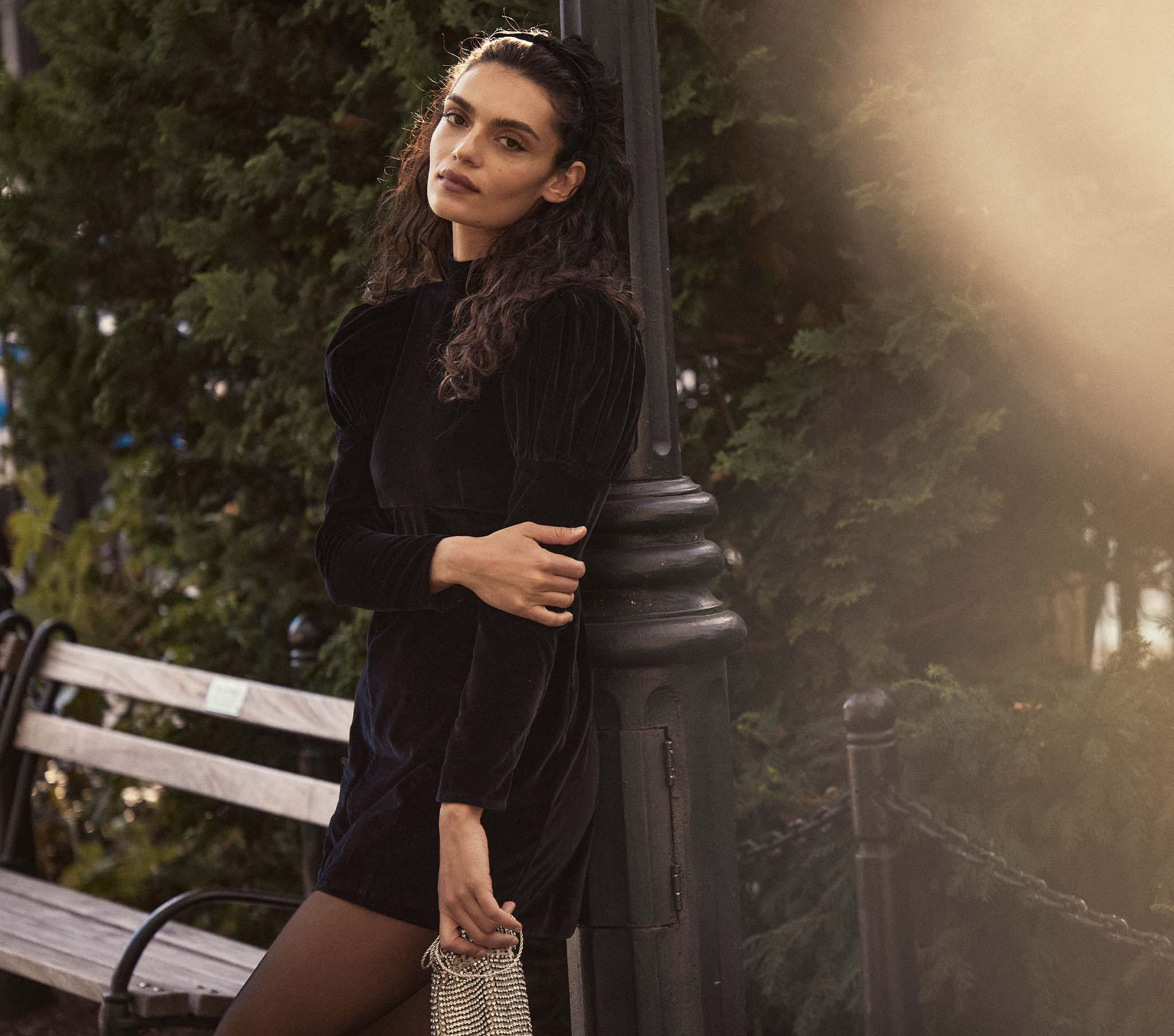 Chantilly Dress - Black | DÔEN | DOEN