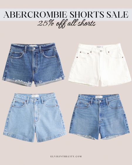 Abercrombie shorts are 25% off right now! Save on denim shorts that are high waisted, cutoff, curvy and more in a variety of washes.

summer outfit, shorts, denim shorts, jean shorts, fashion over 40

#LTKSaleAlert #LTKStyleTip #LTKFindsUnder100