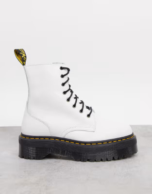 Dr Martens jadon white leather | ASOS (Global)