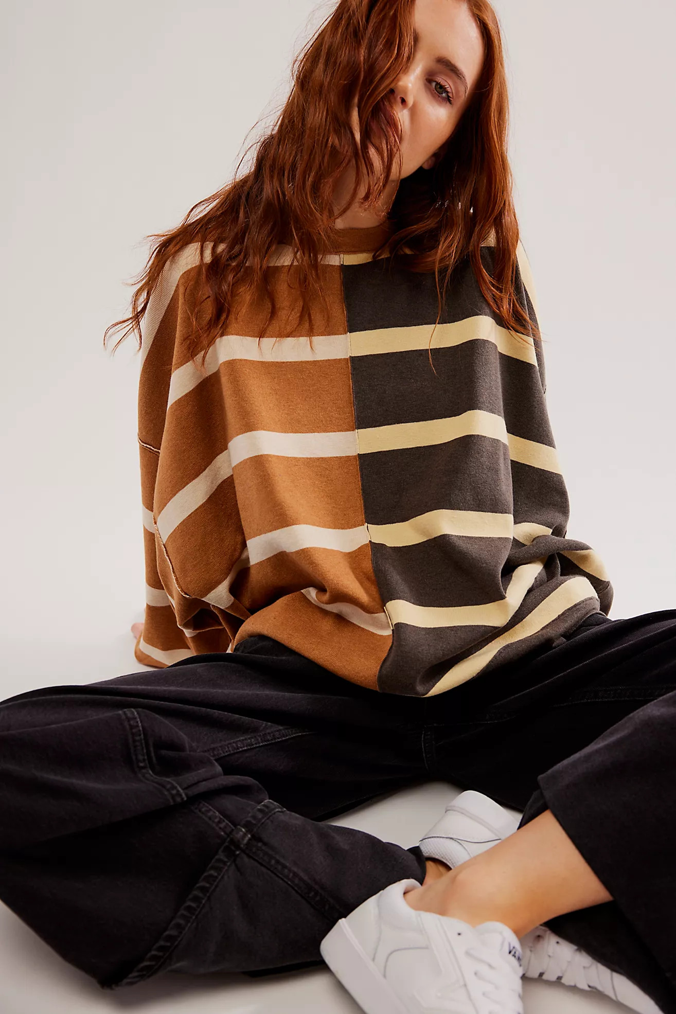 Uptown Stripe Pullover | Free People (Global - UK&FR Excluded)