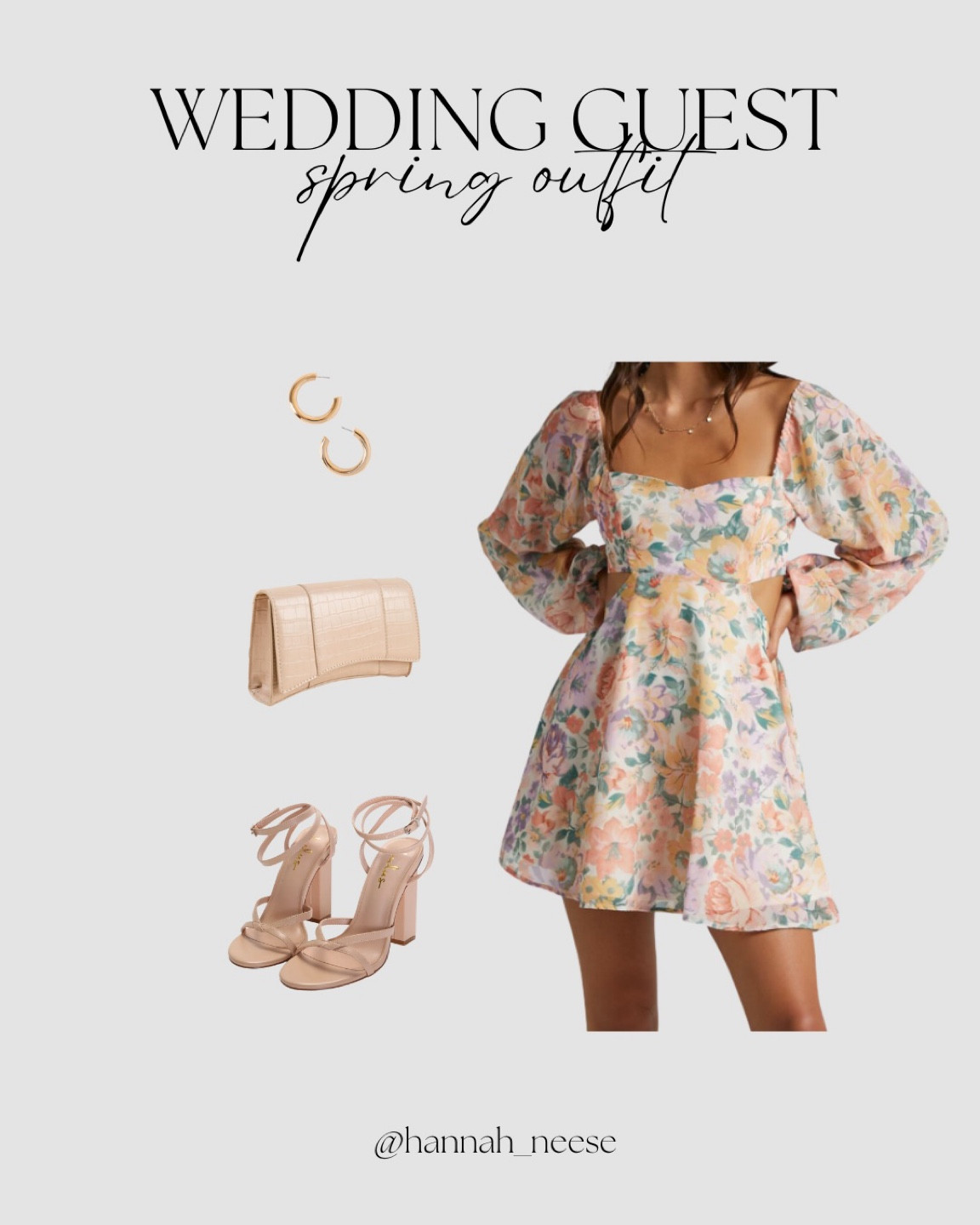 Spring wedding guest dresses and outfit ideas 

#LTKstyletip #LTKSeasonal