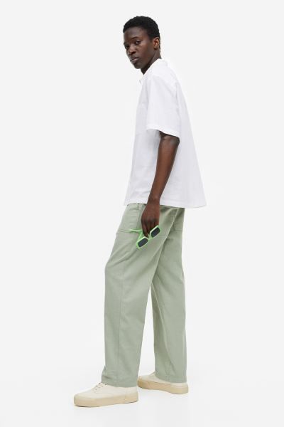 Relaxed Fit Short-sleeved Linen-blend Shirt | H&M (US + CA)