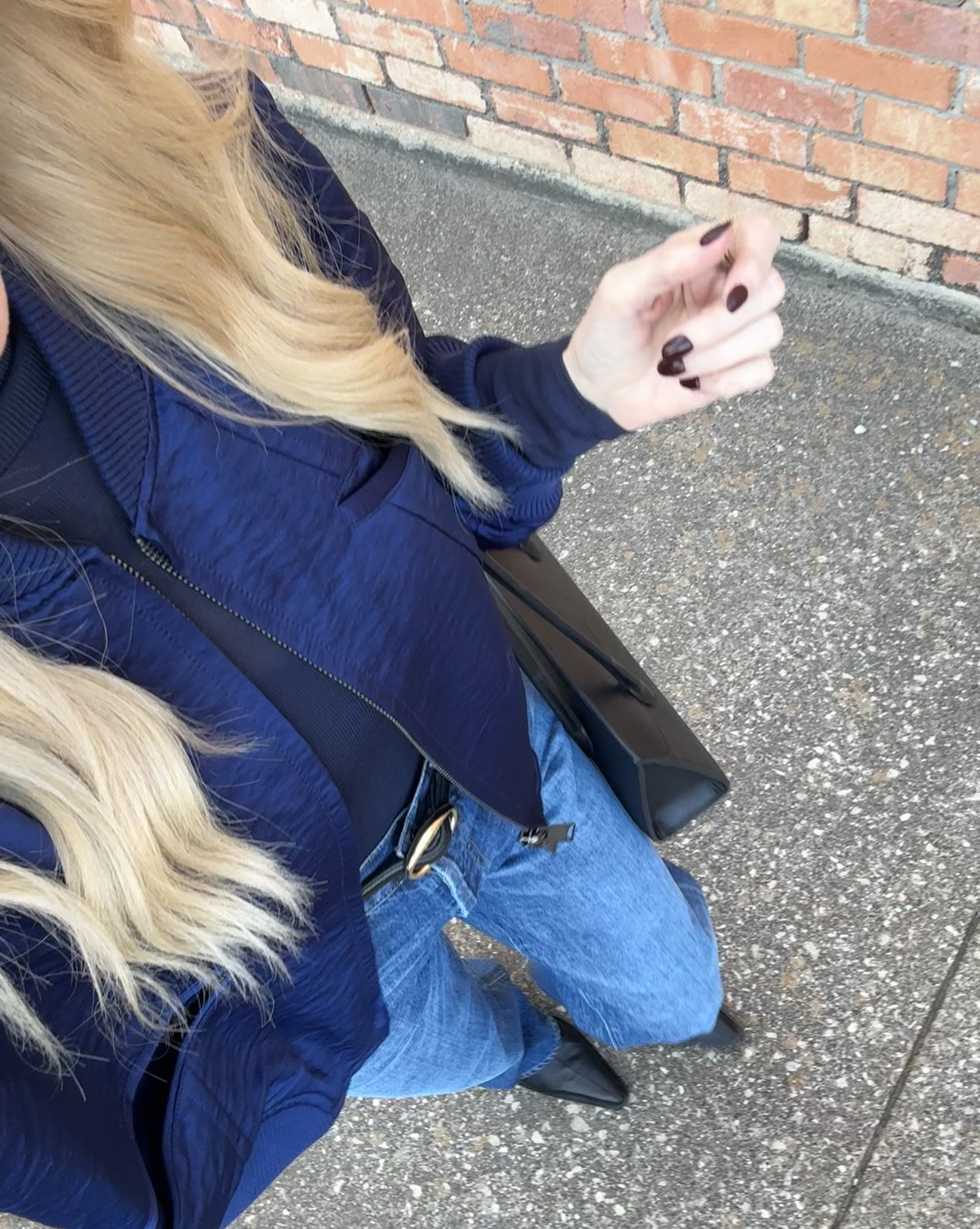 Loving this stunning blue bomber jacket by Free People! It looks perfect paired with these high waisted wide leg jeans! 

Both pieces run tts, I’m wearing a size 24 in the jeans and a size XS in the jacket. 

#LTKOver40 #LTKootd #LTKdayinmylife