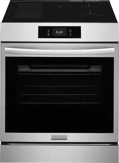 Frigidaire - Gallery 6.2 Cu. Ft. Slide-In Electric Induction Range with Stone-Baked Pizza and 15+... | Best Buy U.S.