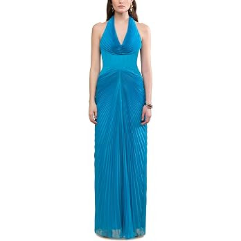 Amur Women's Enly Pleated Ruched Gown | Amazon (US)