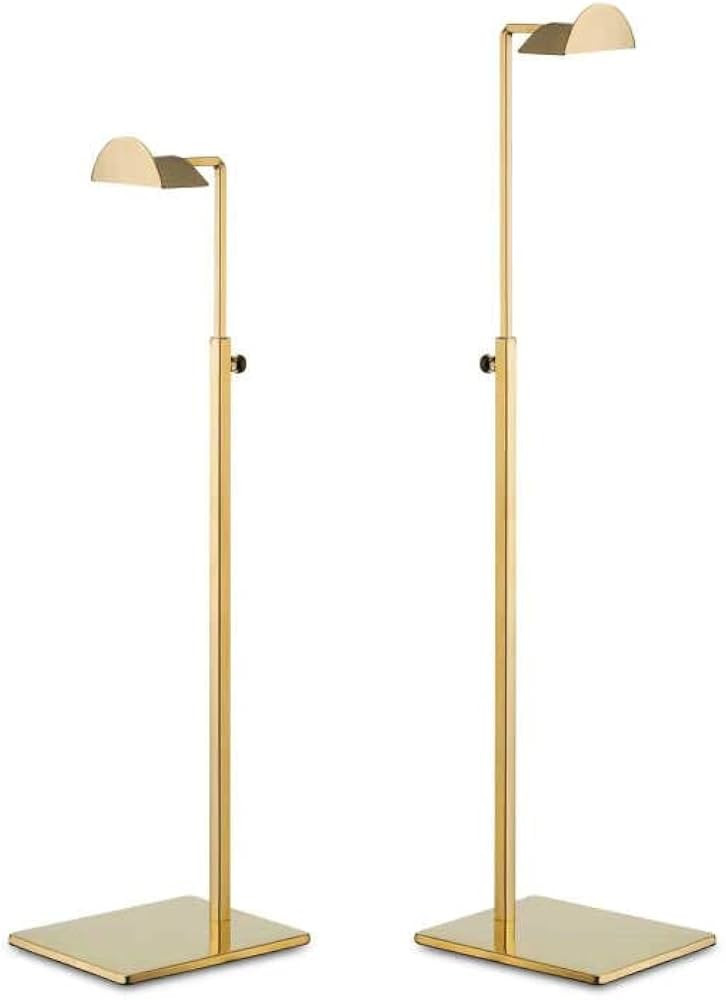 bjewego Gold Handbag Display Stand - 2 Pack Table Polished Gold Purse Stands for Display - Adjustabl | Amazon (US)