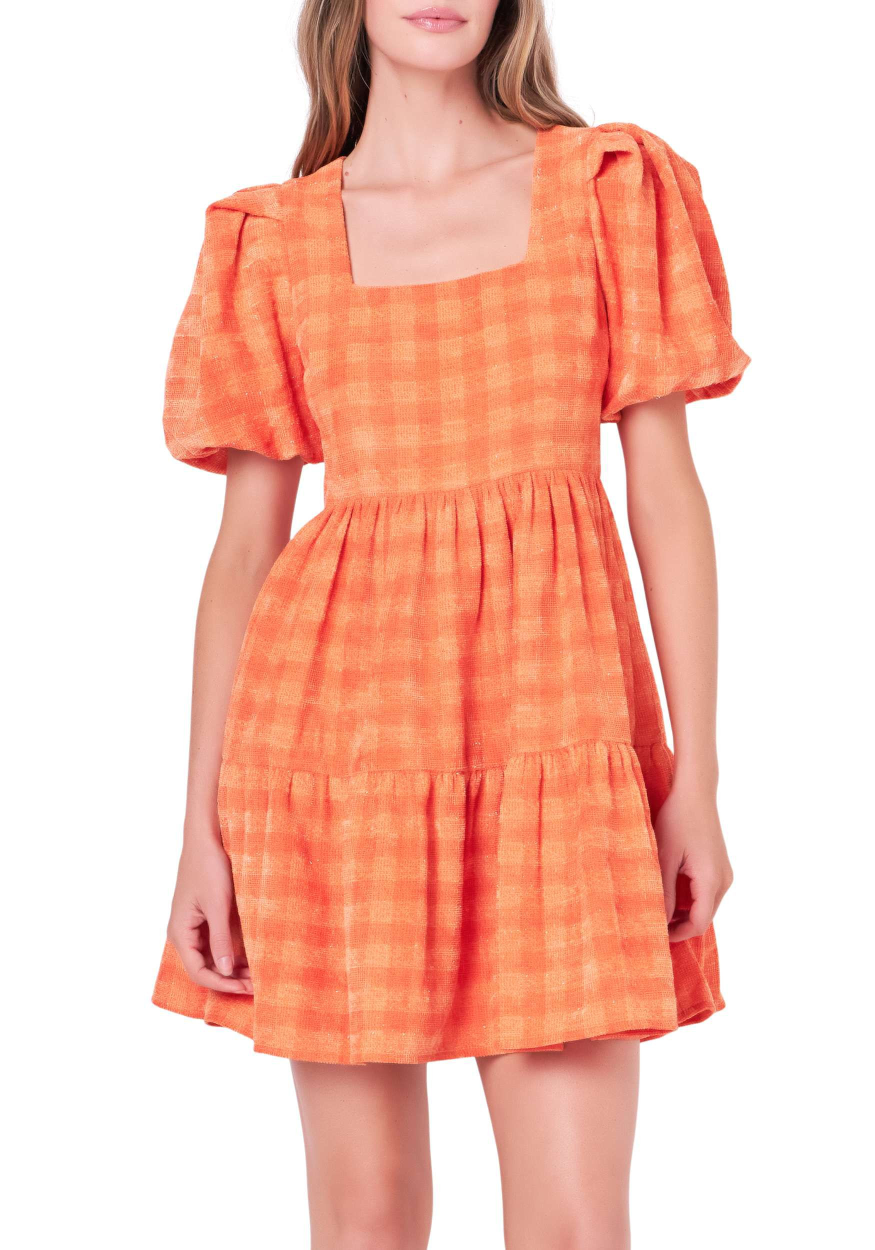 Tweed Babydoll Dress | Belk