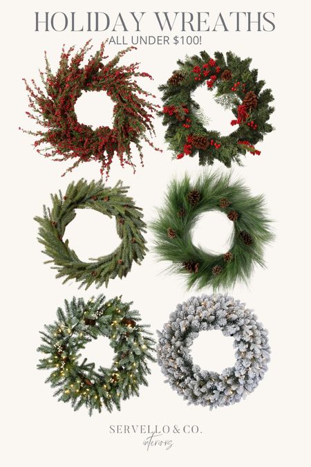 Christmas wreaths 
Holiday wreaths 
Neutral home decor 

#LTKsalealert #LTKHoliday #LTKhome