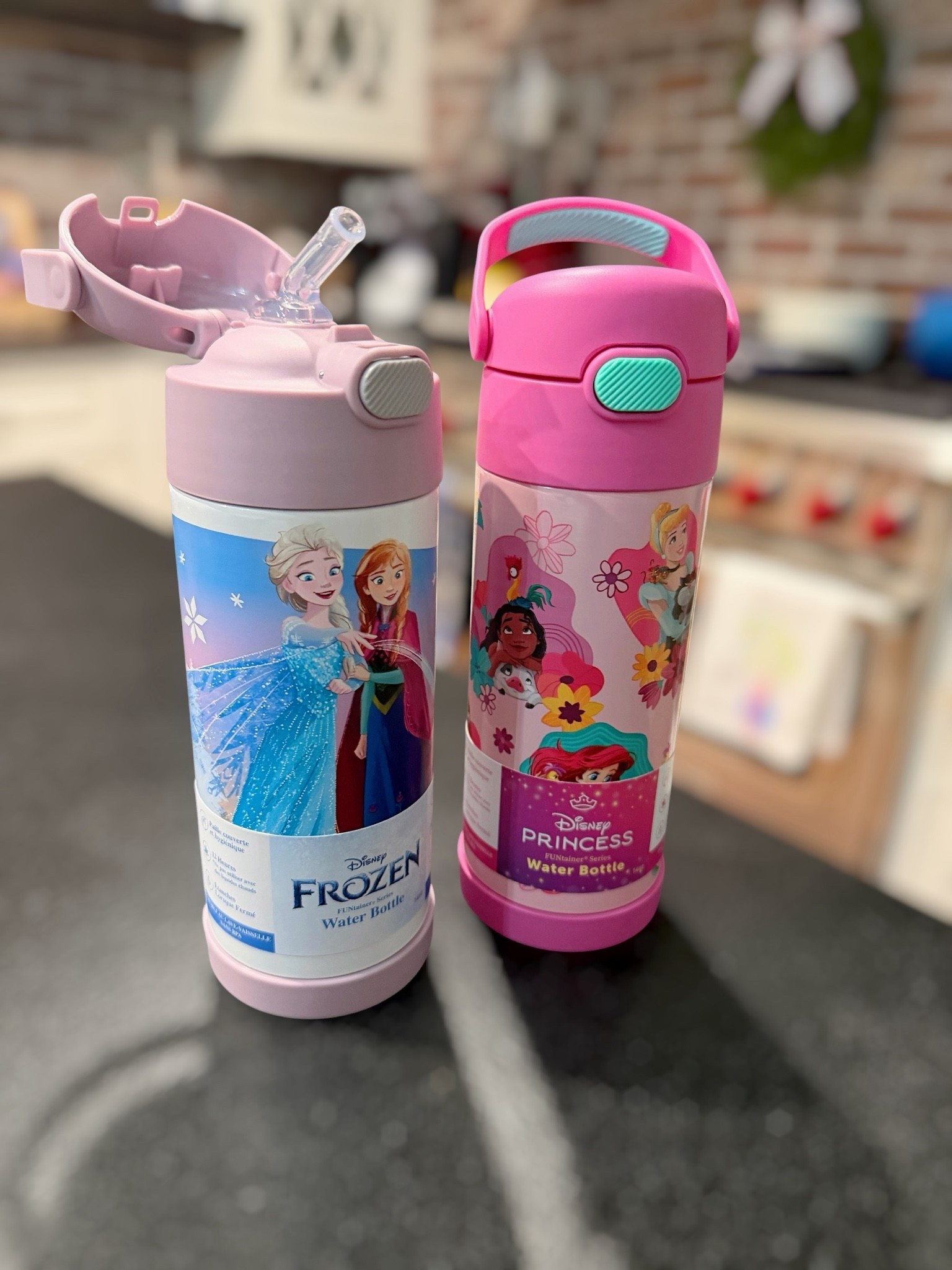 Thermos Disney Kids Water Bottles ✨👑❄️

These Thermos FUNtainer water bottles are our favorite for school, sports, and everyday adventures! 💕 The stainless steel insulation keeps drinks cold for hours, the flip-up straw is easy for little hands to use, and they’re durable enough to handle daily drops and tumbles. Plus, the Disney designs make staying hydrated extra fun!

We picked the Disney Princess and Frozen versions, but there are so many adorable characters to choose from. If you’re shopping for back-to-school essentials or looking for a practical gift kids will actually use, these are a must-have!

back to school essentials, kids water bottle, Thermos FUNtainer, Disney Princess water bottle, Frozen water bottle, insulated kids bottle, stainless steel water bottle, school lunch essentials, leakproof water bottle, toddler water bottle, elementary school must haves, lunch box accessories, Disney kids, reusable water bottle, mom finds, Walmart finds 💖🏫

#LTKTravel #LTKKids #LTKmomlife