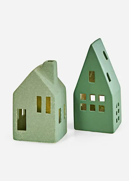 LED-Deko-Objekte Häuser (2-tlg. Set) | Bonprix DE