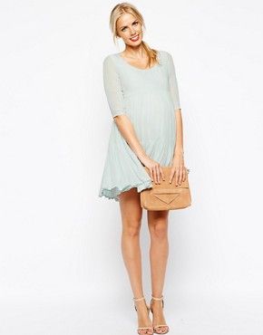 ASOS Maternity Swing Dress with Tier | ASOS US