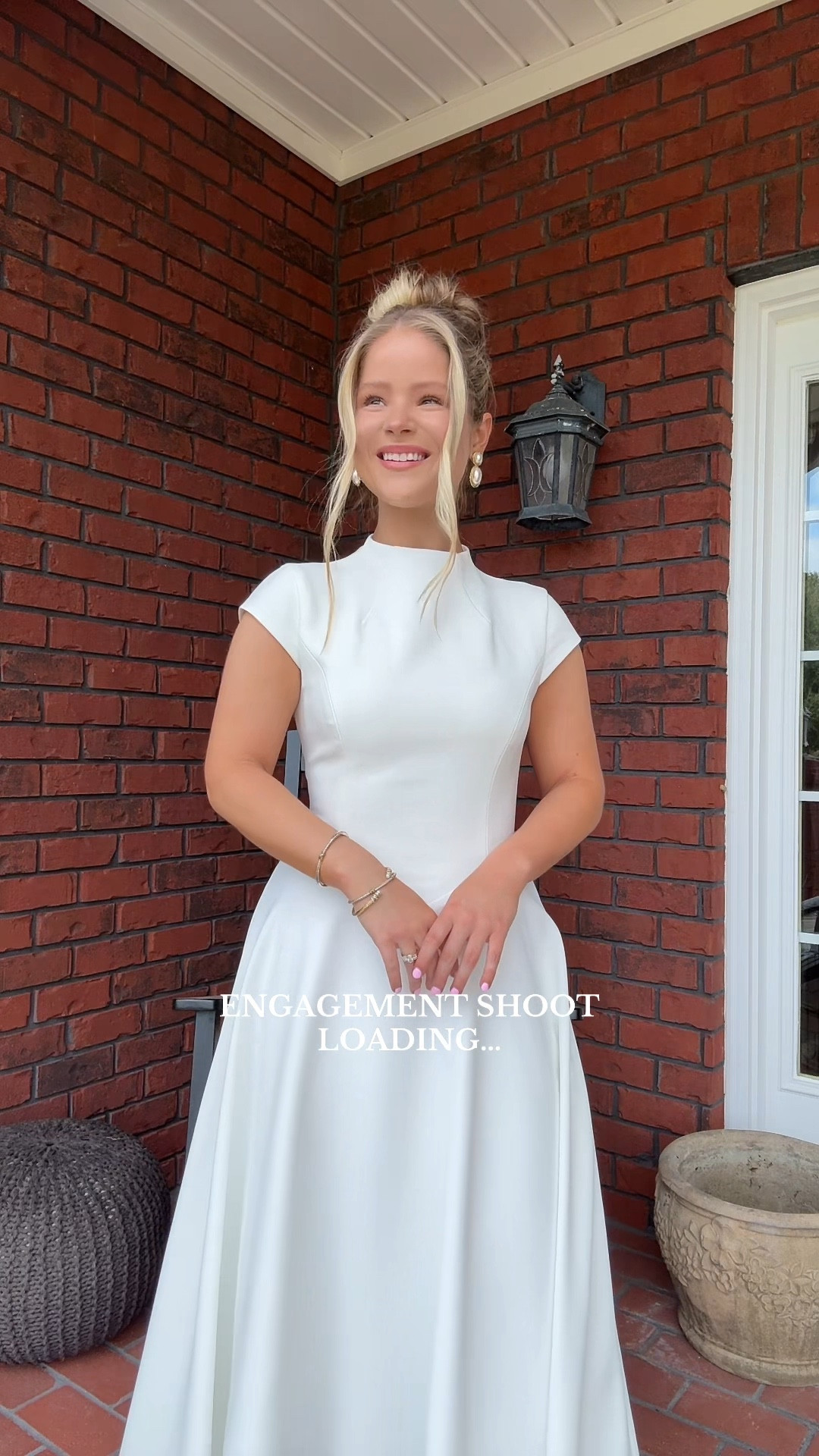 Engagement shoot outfit! Wearing my true size 4. Fits a little snug so if in-between sizes, size up!

#LTKWedding