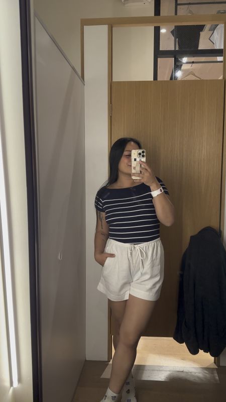 Love the new arrivals at @cottonon 💙 wearing a size S top and M bottoms. The shorts are sheer for the white just fyi!

#LTKfindsunder50 #LTKSeasonal #LTKstyletip