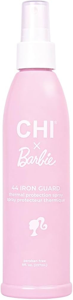 CHI x Barbie 44 Iron Guard Thermal Protection Spray, Nourishing Formula Helps Resist Heat Damage ... | Amazon (US)