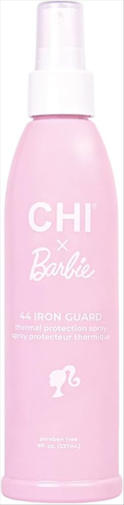 CHI x Barbie 44 Iron Guard Thermal Protection Spray, Nourishing Formula Helps Resist Heat Damage ...