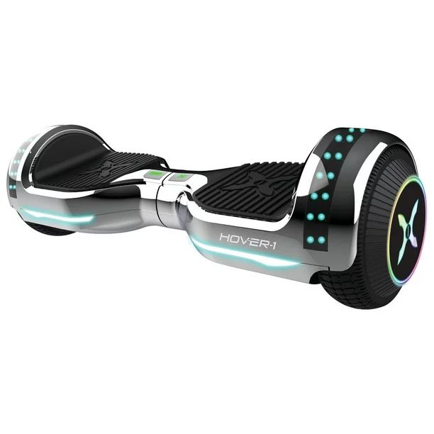 Hover-1 Matrix UL Certified Electric Hoverboard, Silver, w/ 6.5in Wheels, LED Sensor Lights, LED ... | Walmart (US)