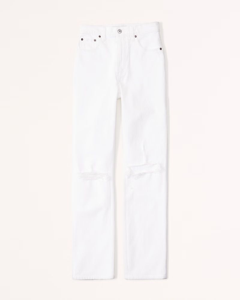 Ultra High Rise 90s Straight Jean | Abercrombie & Fitch (US)