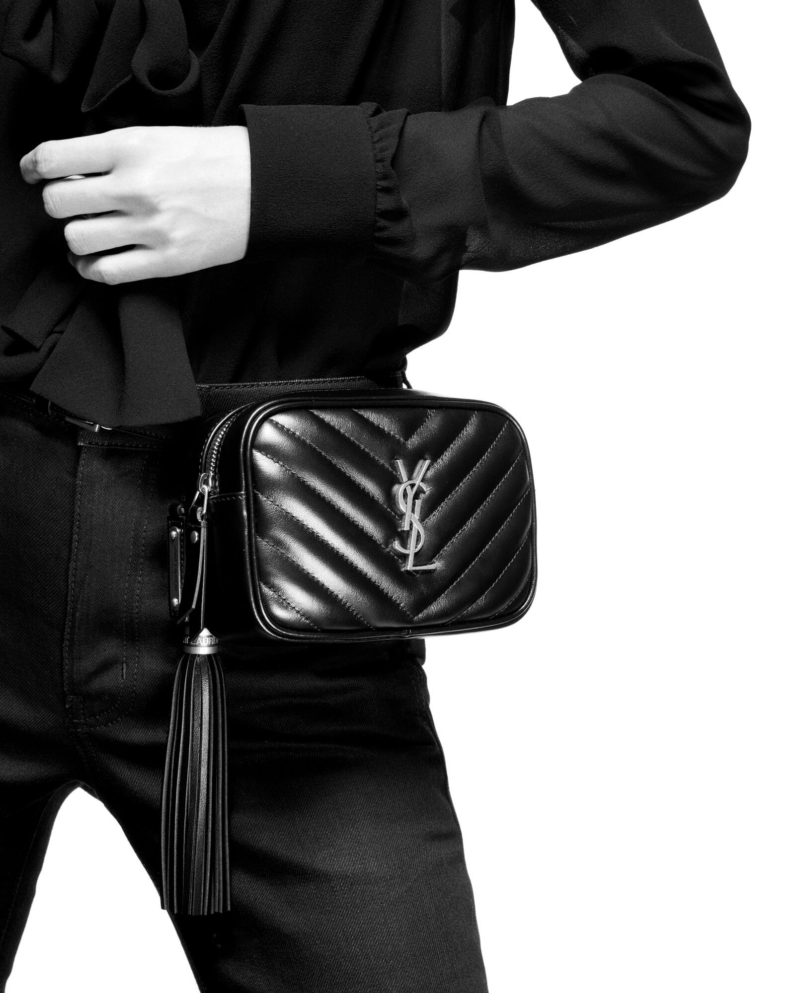 lou belt bag in quilted leather | Saint Laurent Inc. (Global)