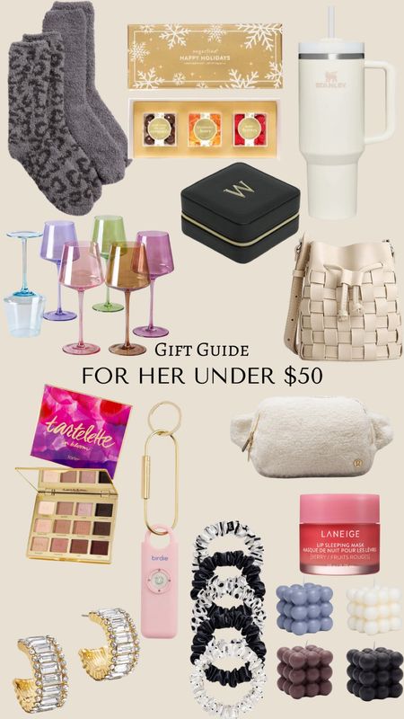 Gift guide for her under $50! 


Bag, lululemon, Tarte, makeup, Stanley, jewelry, slip, birdie, candles, baublebar, earrings, barefoot dreams, socks, wine glasses

#LTKfindsunder50 #LTKGiftGuide
