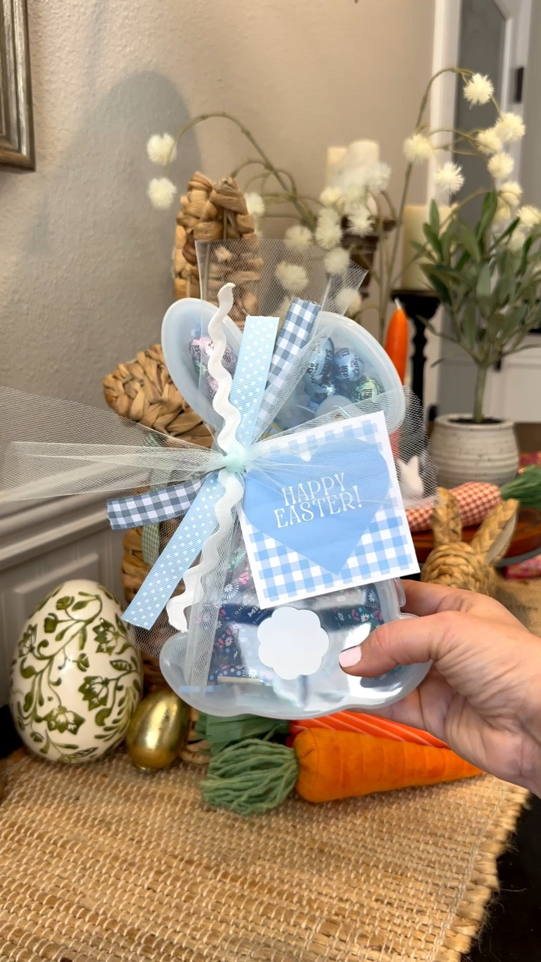 The cutest mini bunny container! Perfect for treats, snacks, little gifts & more🐰🩵

#LTKSeasonal #LTKHome #LTKKids