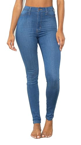 Vibrant Women’s Denim Skinny Jeans – Super Stretch High Waisted Classic Casual Slim Fit Pants VP88 MStone 1 | Amazon (US)