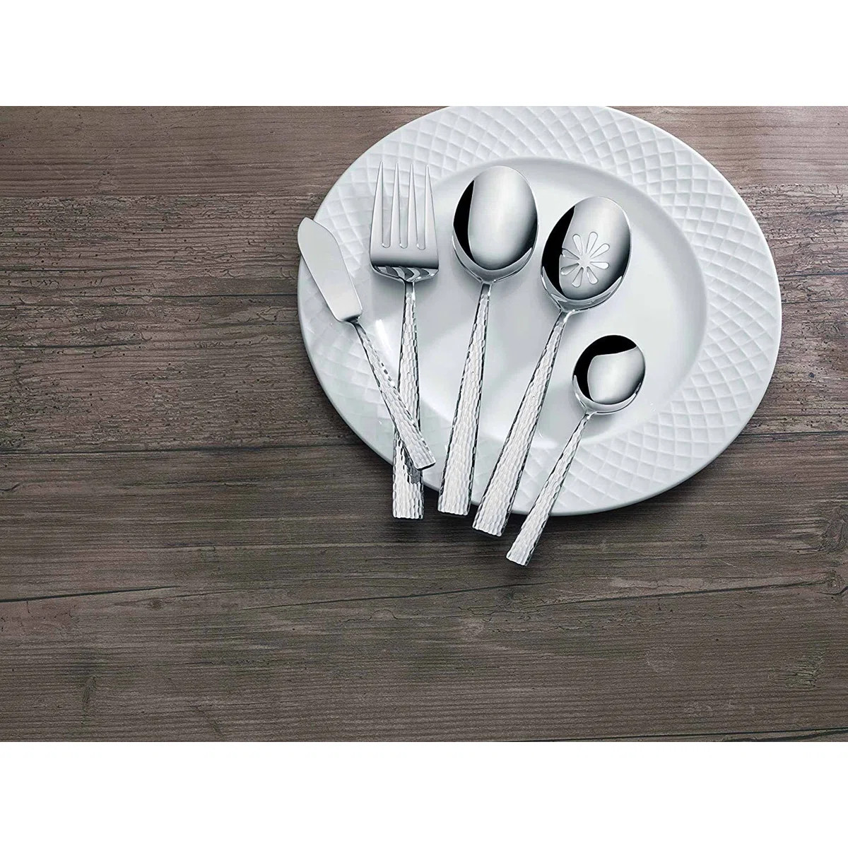 Mikasa Oliver Gleam 65-Piece 18/10 Stainless Steel Flatware Set, Service for 12 | Wayfair North America