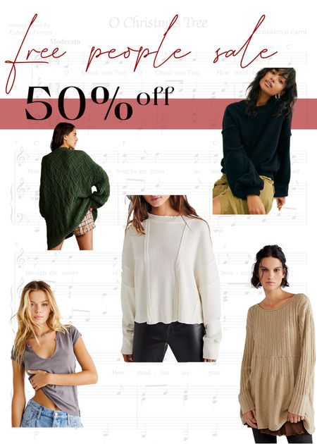 Run quick, this is one of the rare moments that free people runs a sale!! Grab some of their comfy sweaters for this fall and winter season!! #freepeople 

#LTKCyberweek #LTKsalealert #LTKHoliday