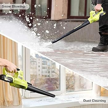 Leaf Blower - 20V Leaf Blower Cordless with Battery & Charger, Electric Leaf Blower for Lawn Care... | Amazon (US)