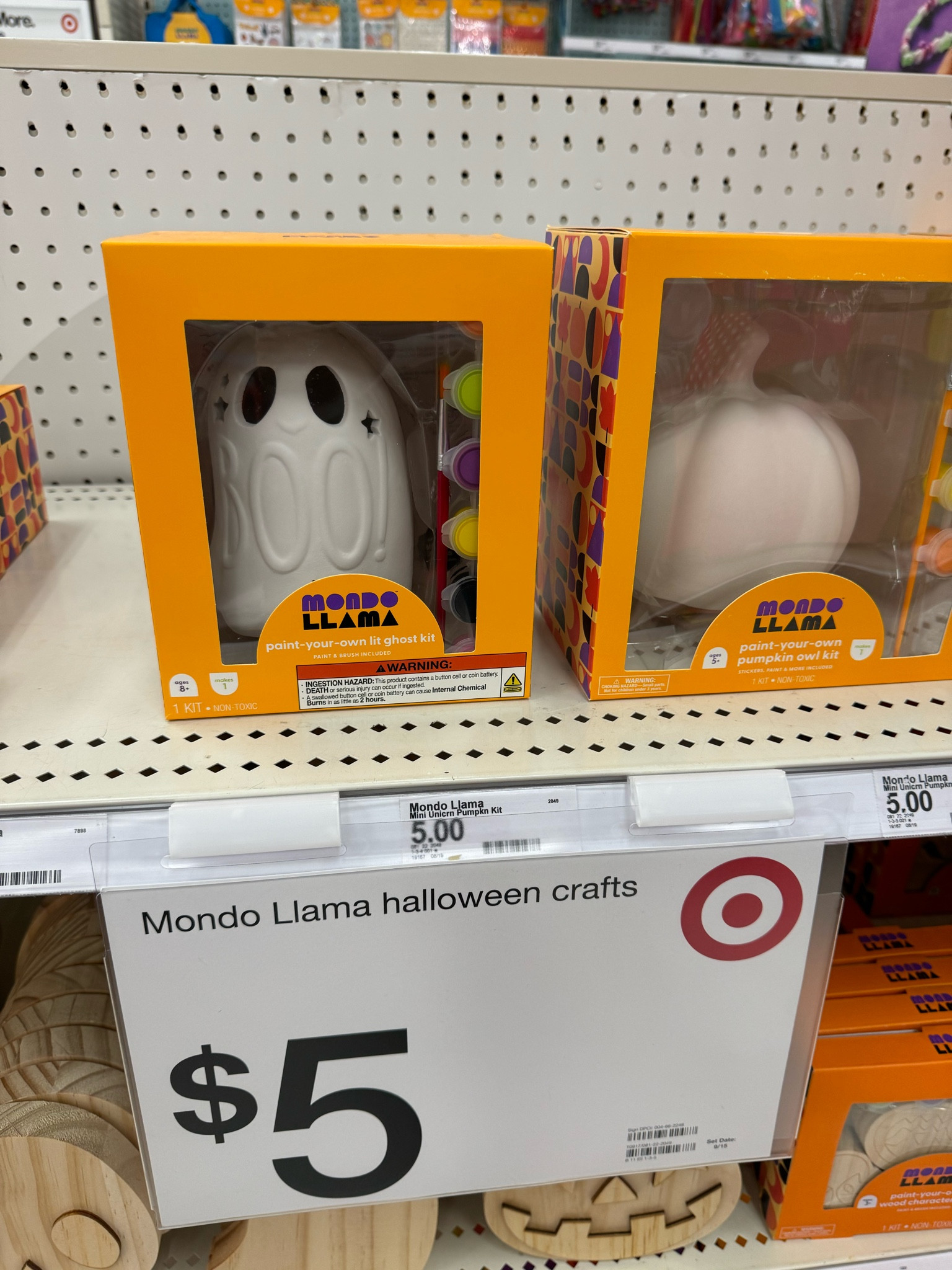 How cute are these $5 Mondo Llama ghost painting kits from Target? Perfect for a fun fall break activity with the kids! 🎃👻 #TargetFinds #HalloweenCrafts #FallFun

#LTKParties #LTKSeasonal #LTKHalloween