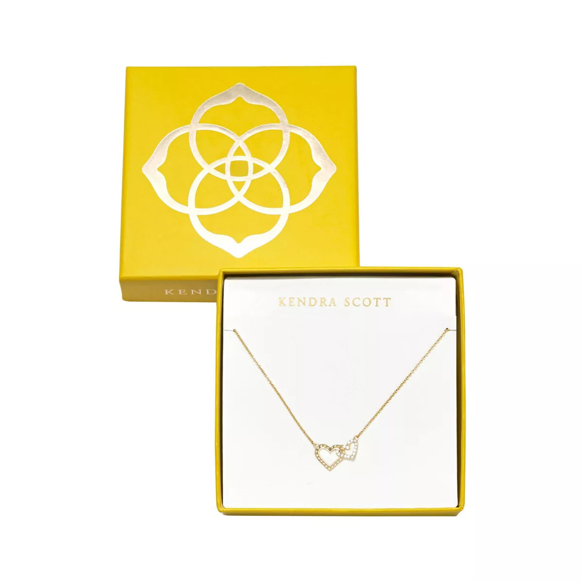 Kendra Scott Anna Heart Interlocking Pendant Necklace | Target