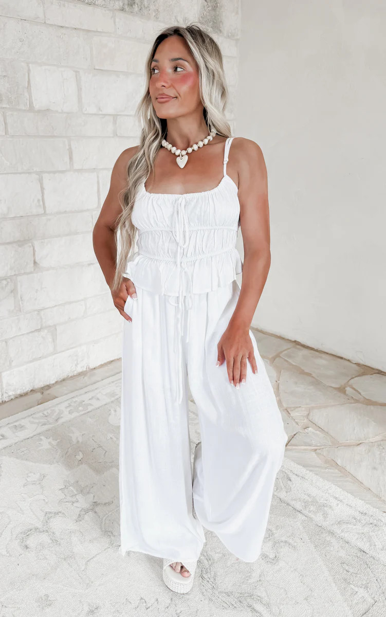 Clean Slate Tiered Tank & Pant Set | CK Squared Boutique