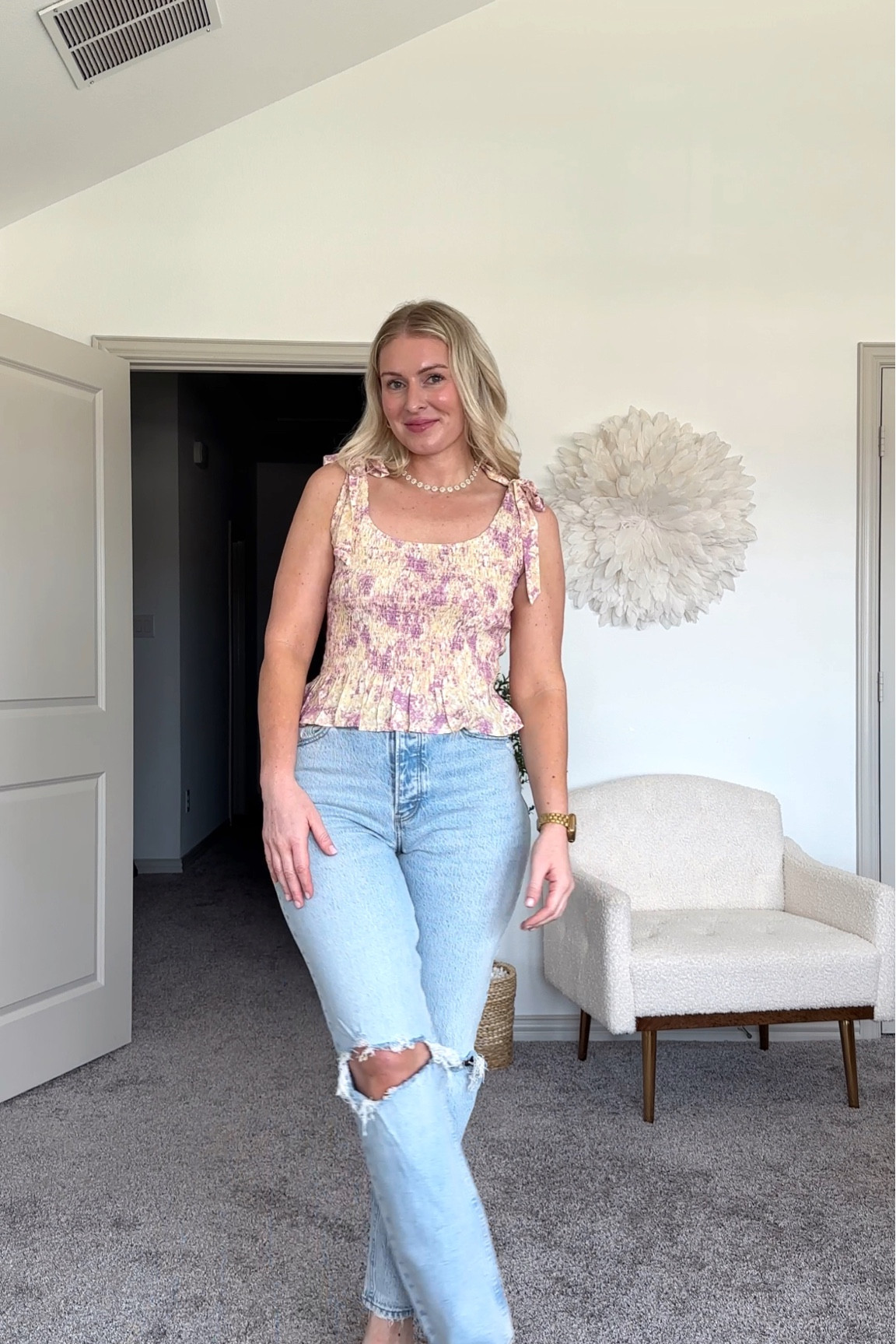 Top is from Indy Boutique - use code BLAIR20 To save 
Jeans are linked here - I’m wearing a 27 curve love 

#LTKstyletip #LTKunder100 #LTKcurves