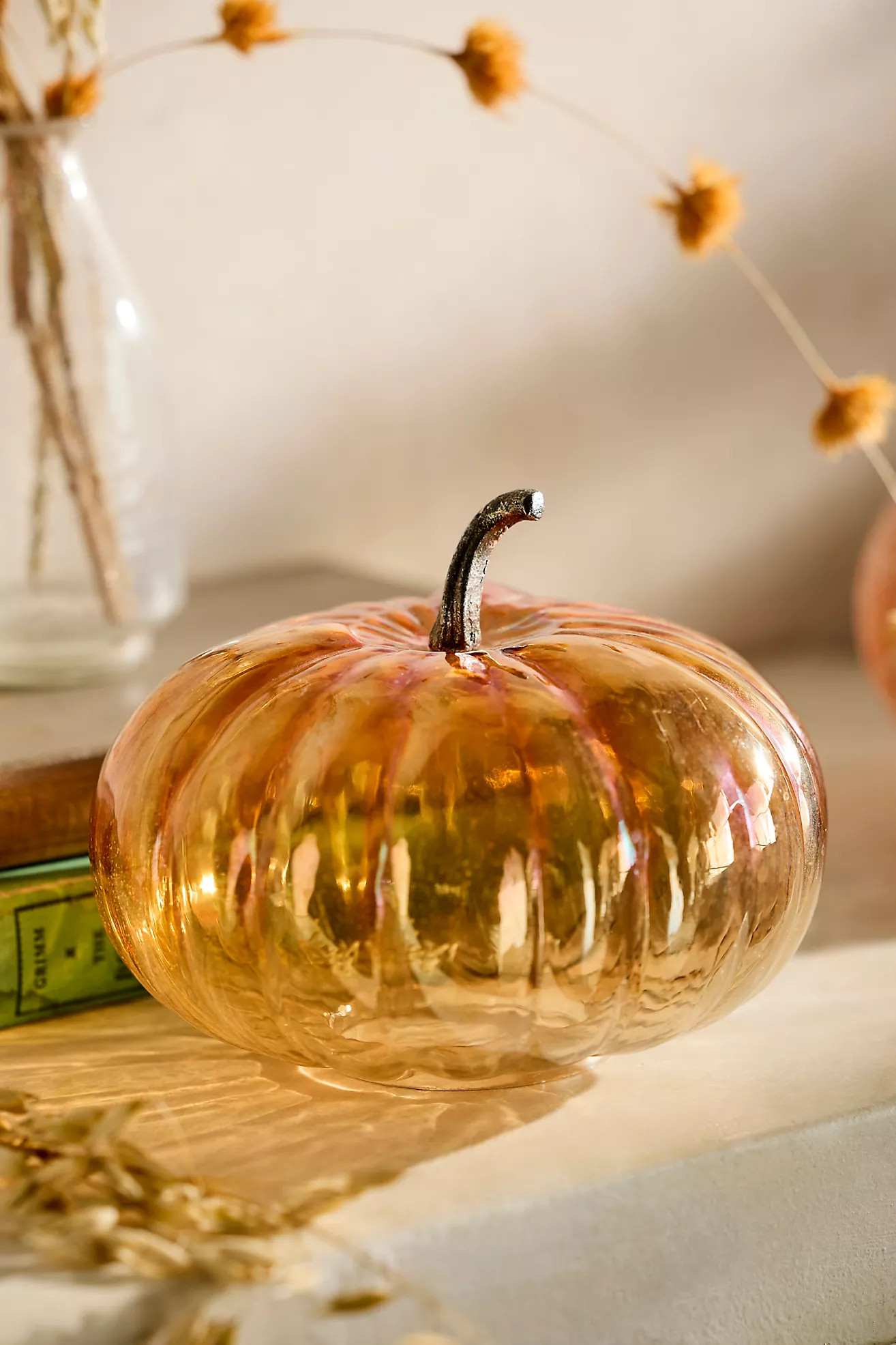 Glass Pumpkin, 7" | Anthropologie (US)