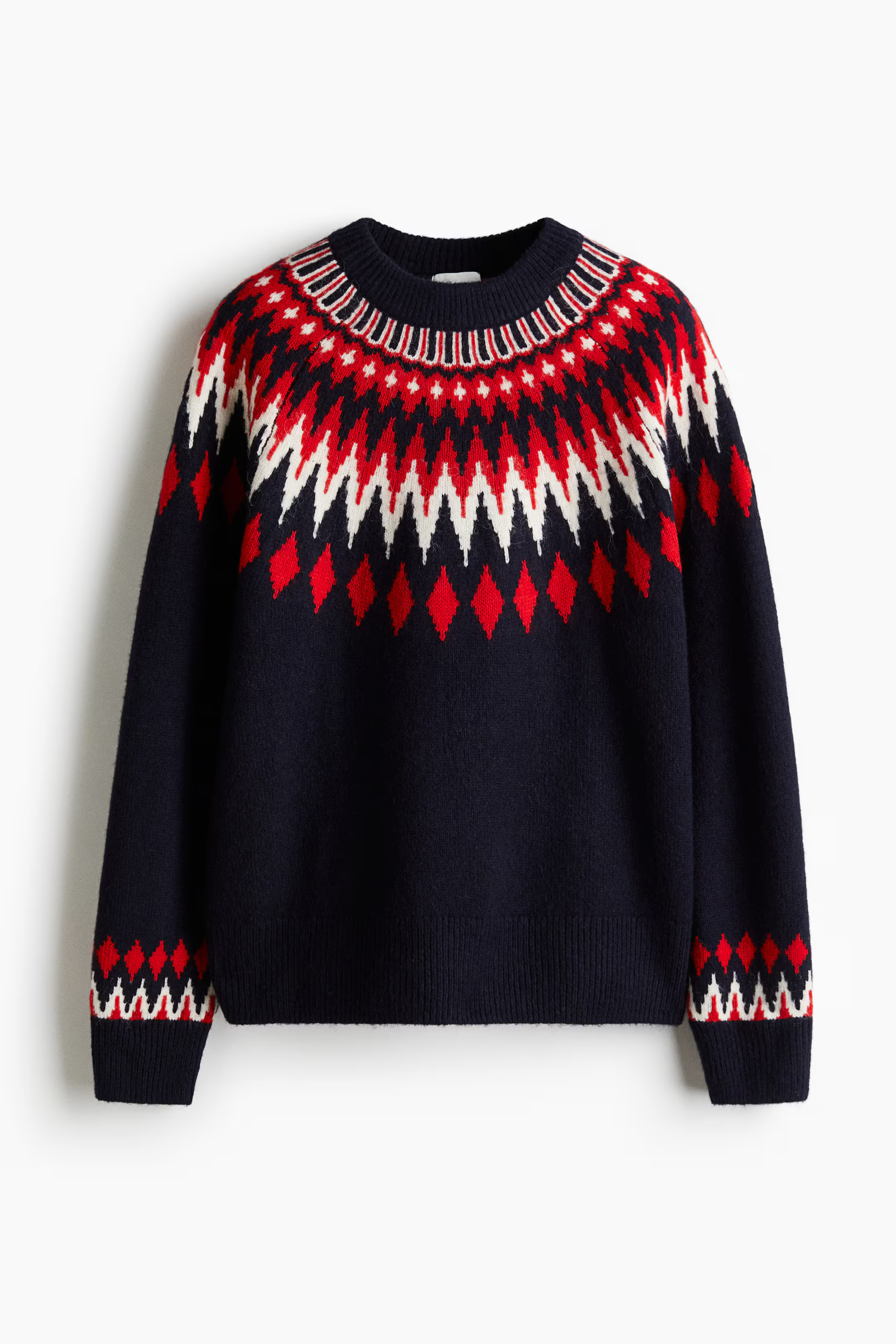 Jacquard-knit jumper | H&M (UK, MY, IN, SG, PH, TW, HK)