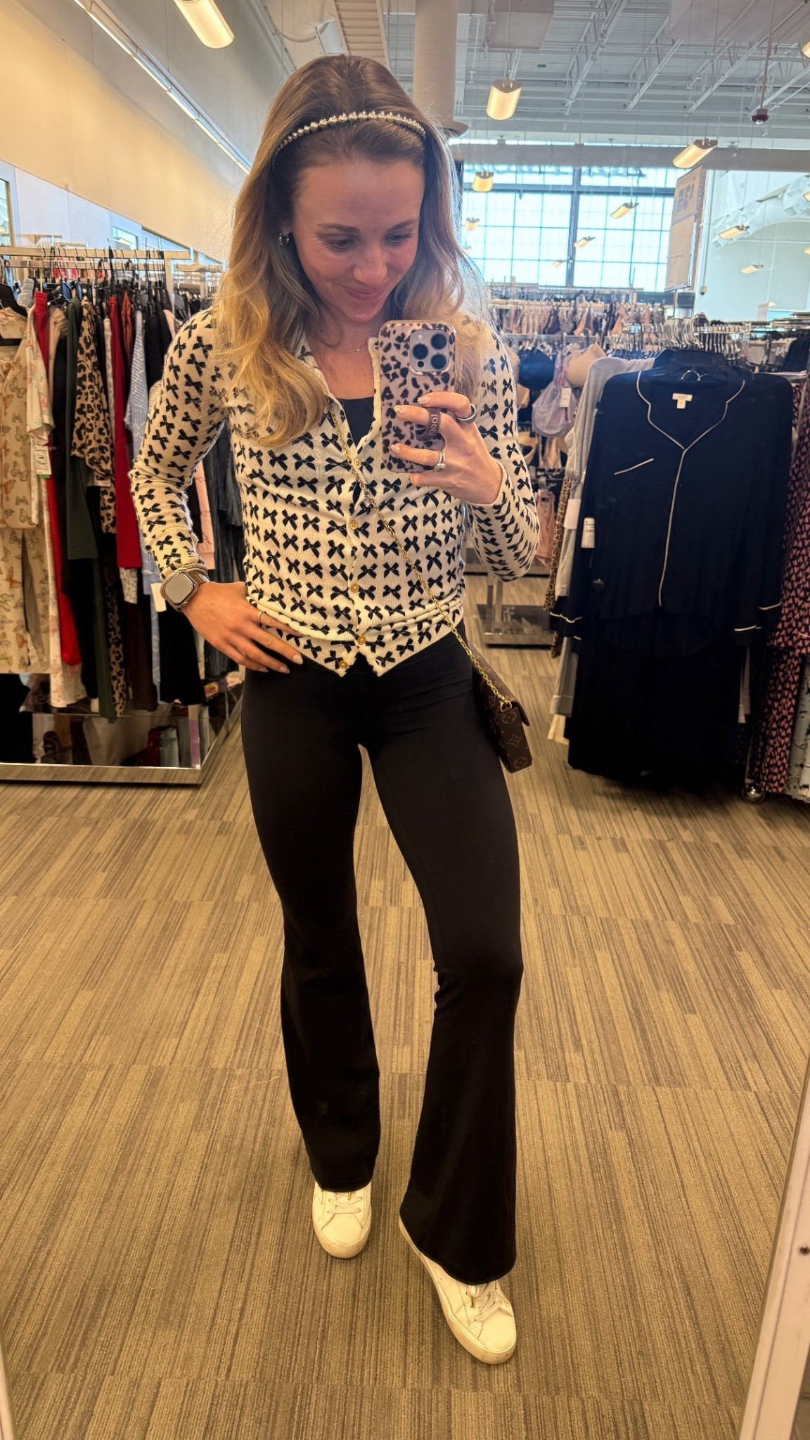 These nulu flares. A favvv! Golden goose sneakers, pricey but a STAPLE!

#LTKootd