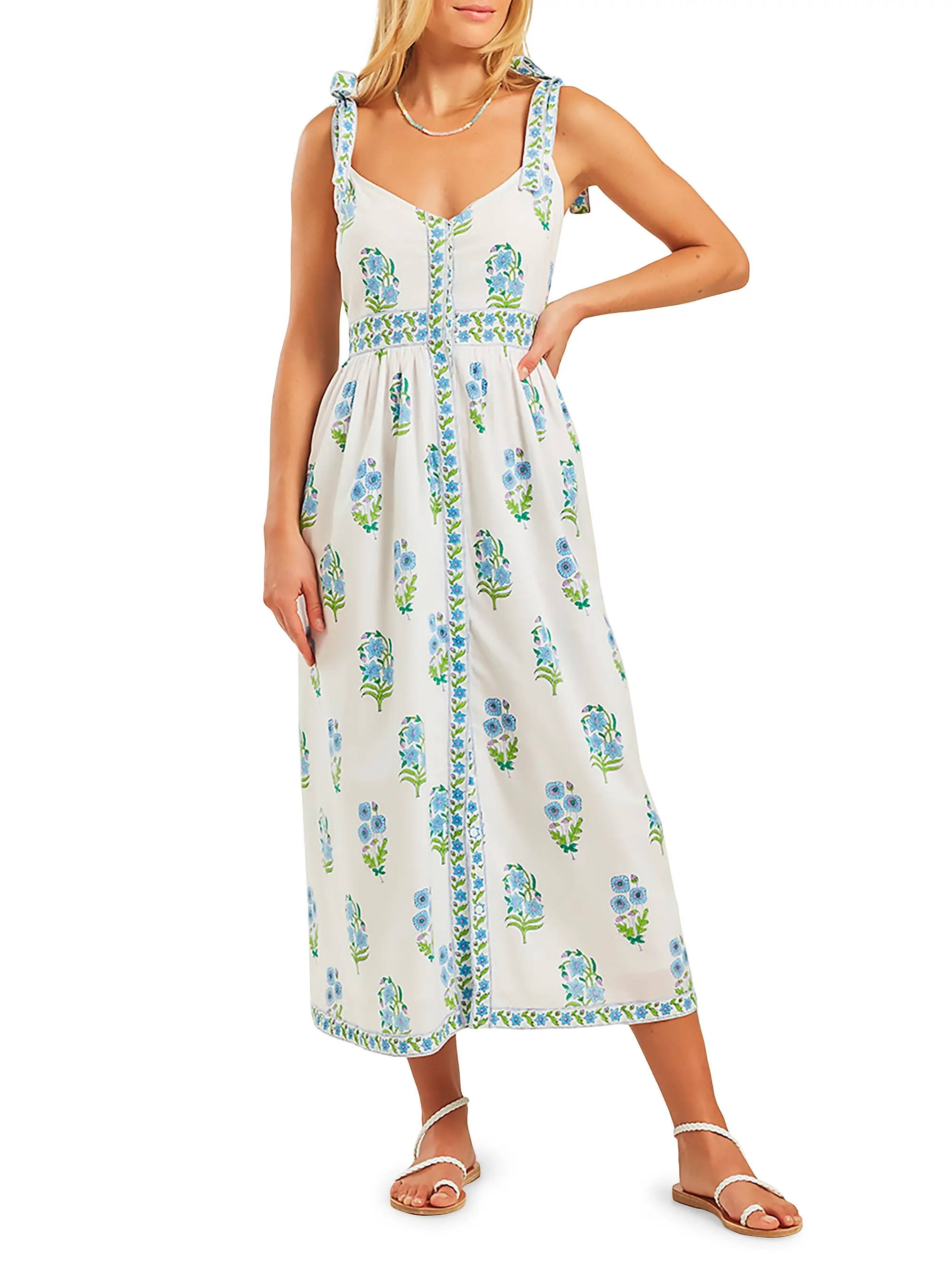 Cyan Magnolia Maree Dress | Saks Fifth Avenue
