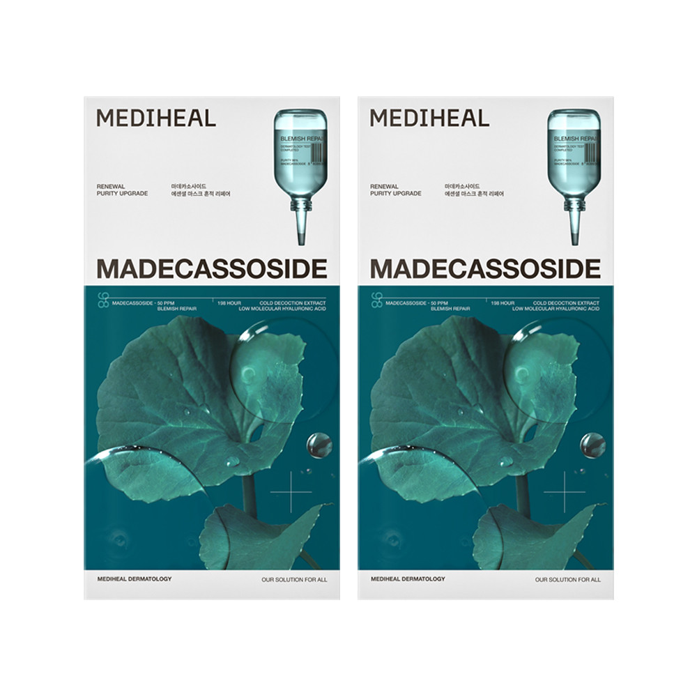 MEDIHEAL Madecassoside Essential Mask Sheet Blemish Repair 20ea | Olive Young Global