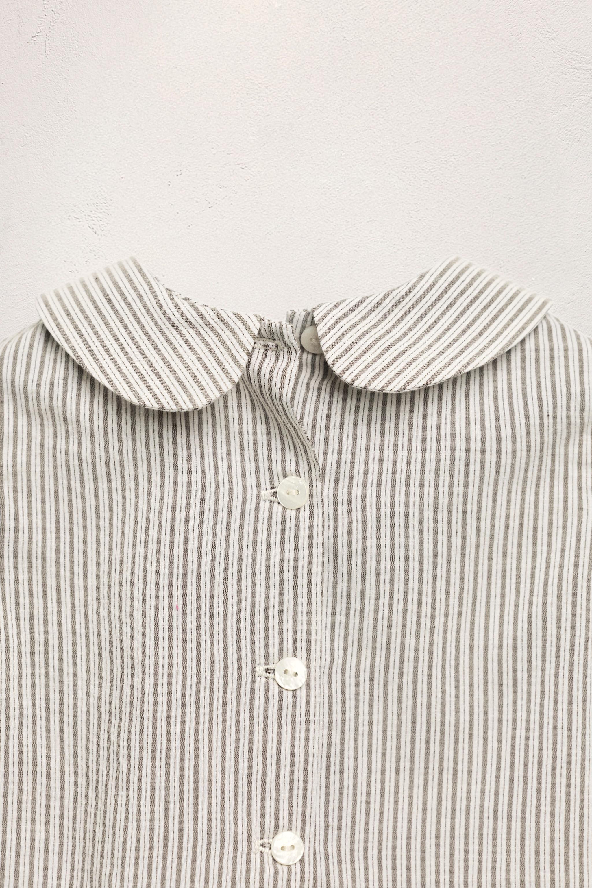 LIMITED EDITION STRIPED PETER PAN COLLAR SHIRT | Zara US