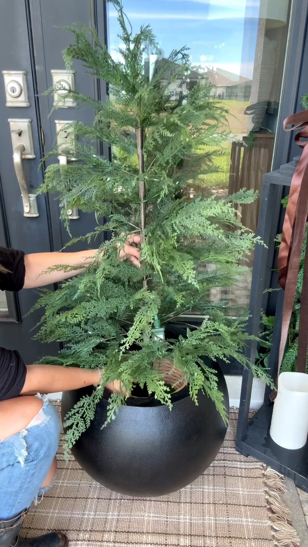 2025 Christmas Porch
Trees, wreath’s, deer, garland, rug, transitional home, modern decor, amazon find, amazon home, target home decor, mcgee and co, studio mcgee, amazon must have, pottery barn, Walmart finds, affordable decor, home styling, budget friendly, accessories, neutral decor, home finds, new arrival, coming soon, sale alert, high end look for less, Amazon favorites, Target finds, cozy, modern, earthy, transitional, luxe, romantic, home decor, budget friendly decor, Amazon decor #walmart

#LTKSeasonal #LTKHome #LTKHoliday