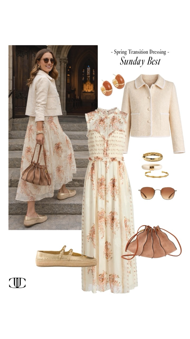 60–70 degree dressing, made easy 🌿✨

These are my go-to spring transition outfits—light layers, easy denim, tailored pieces, and versatile looks that actually work for real life. From errands and lunches to work and casual evenings, everything here is polished but still effortless.

No overthinking, just outfits that make getting dressed simple. Save this for outfit inspo and tap to shop each look. 🤍

#LTKStyle #SpringOutfits #TransitionalStyle #EverydayStyle #WardrobeStaples #

#LTKSeasonal #LTKOver40 #LTKootd