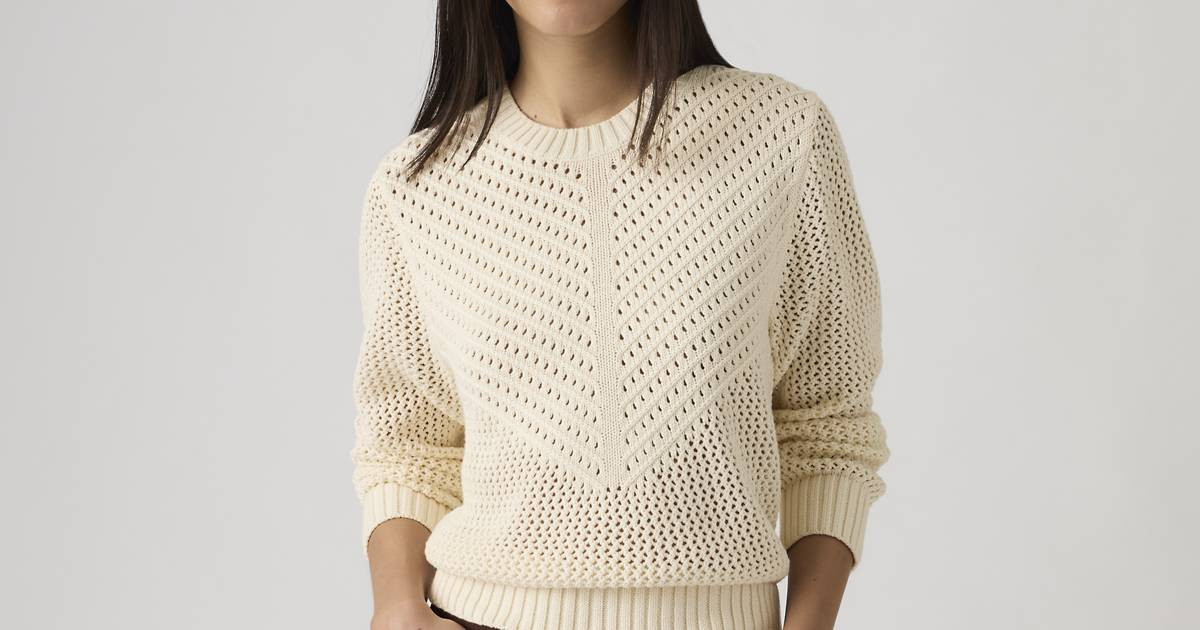 Gaelle Long-sleeve Crochet Pullover | Levi's US
