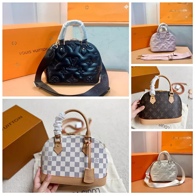 LV Alma BB Damier Ebene DhGate Dupe