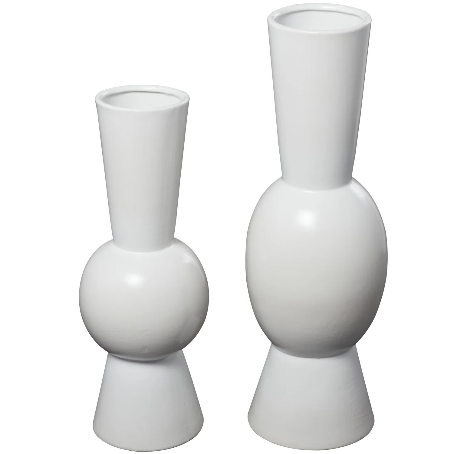 AllModern Mable 2 Piece Ceramic Table Vase Set & Reviews | Wayfair | Wayfair North America