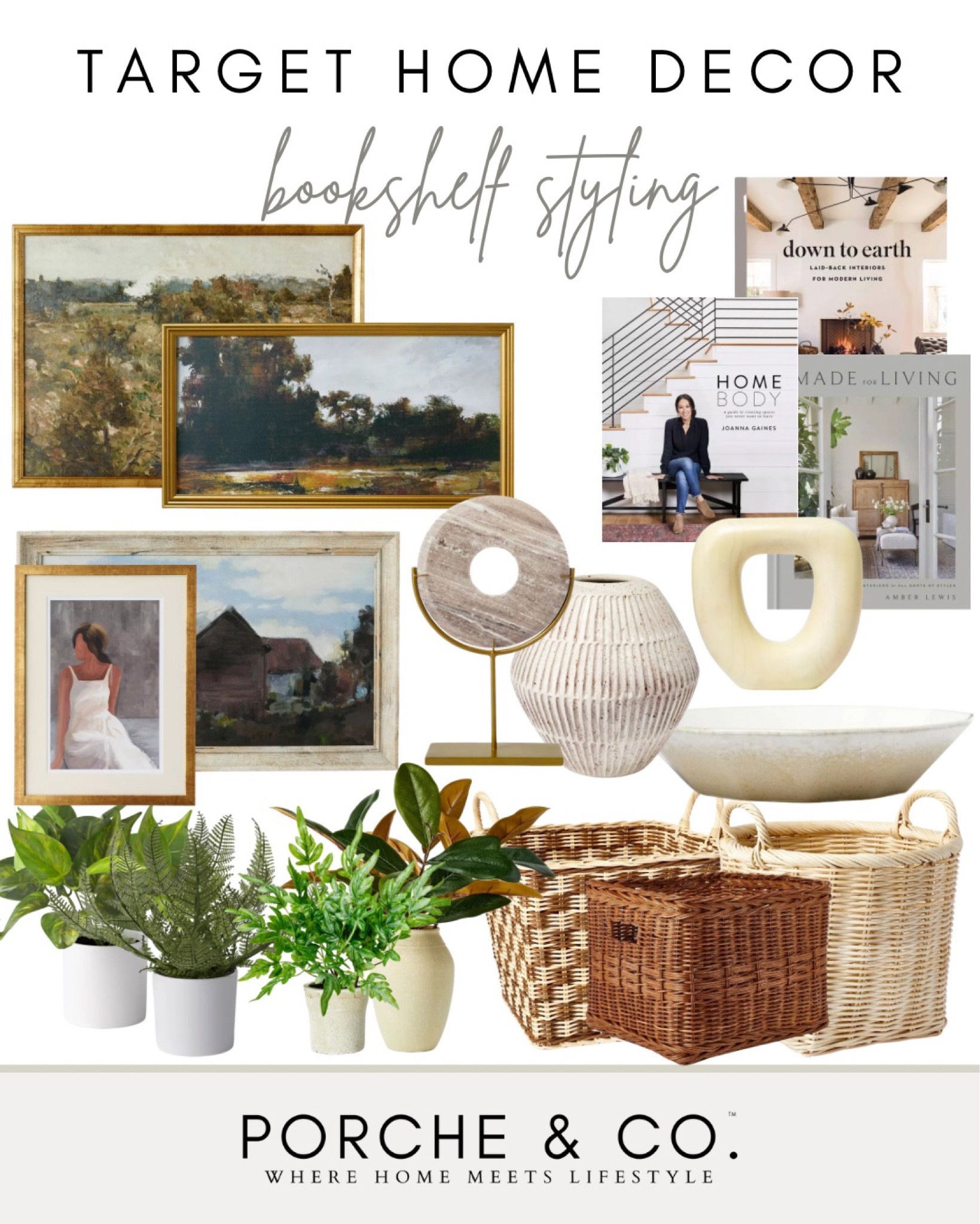 Target home decor 
Bookshelf styling 

#LTKstyletip #LTKhome #LTKFind