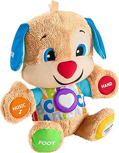 Fisher-Price Plush Baby Toy with Lights Music and Smart Stages Learning Content, Laugh & Learn Pu... | Amazon (US)